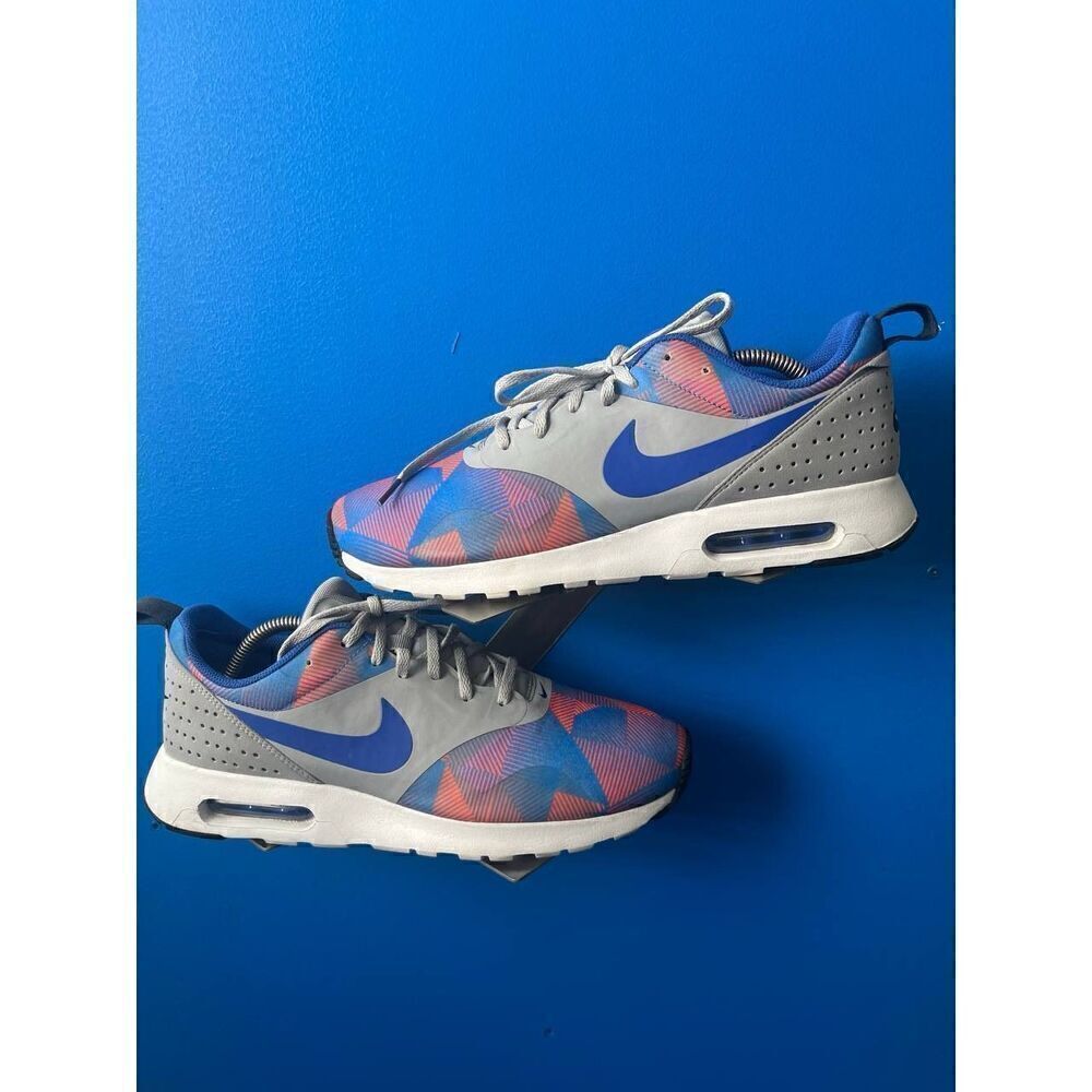 Nike Air Max Tavas Print Grey Blue Hot Lava 2015 size 10
